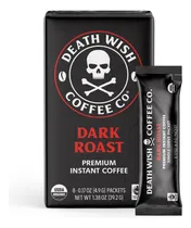 Comprar Café Tostado Oscuro Instantáneo Orgánico 8 Paquetes