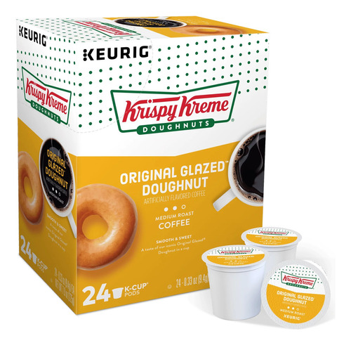 café en cápsula Keurig Krispy Kreme Cápsulas sin TACC 24 u