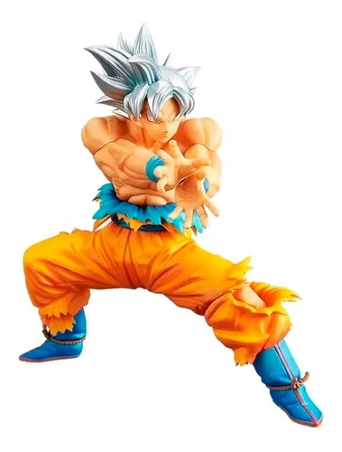 Goku Ultra Instinto Dragon Ball 16 Cm Colección Kamehameha