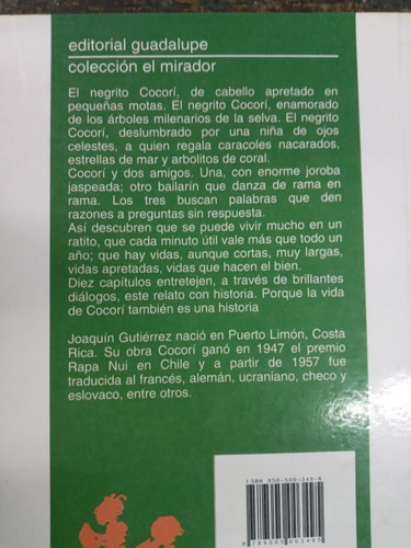 Imagen 2 de 3 de Cocori * Joaquin Gutierrez * Guadalupe *