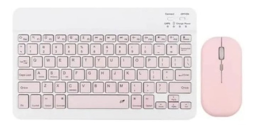 Teclado Y Mouse Inalámbrico Bluetooth Para Tablet iPad 9,7