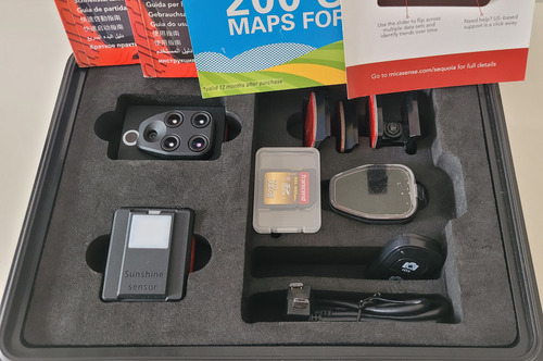 Câmera Parrot Sequoia Sensor Multispectral Agricultura Nova