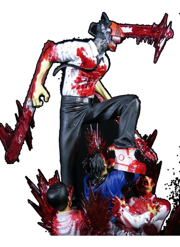 Figura 3d Denjii Fe La Nueva Serie De Animé Chainsaw Man