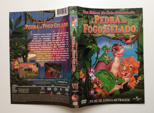 Em Busca Do Vale Encantado Vii 7 A Pedra Do Fogo Gelado Dvd (Usado)