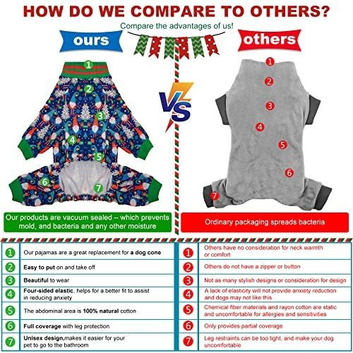 Lovinpet - Pijama De Navidad Para Perro Grande - Traje De Na