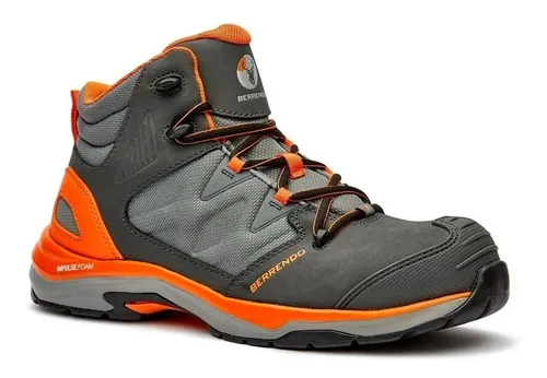 BOTAS DEPORTIVAS DE SEGURIDAD 7714 HOMBRE Talla 25 Color GRIS