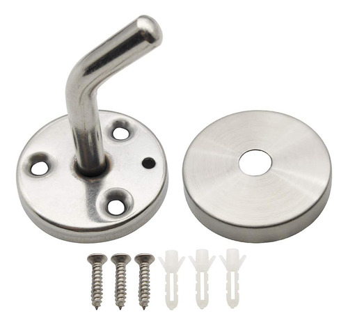 Sipery 4 Ganchos De Acero Inoxidable Para Batas De Montaje E