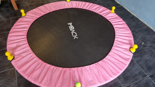 Cama Elastica Negra Rosa (Usado)