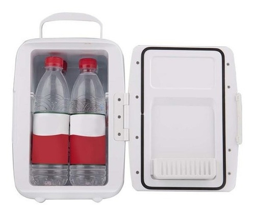 Mini Geladeira 6l Branca 12v C/ Encaixe + Cabo 110v - Tv011