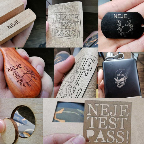 Grabador Y Corte Laser Neje 20w Madera, Acrilico, Metal, Etc