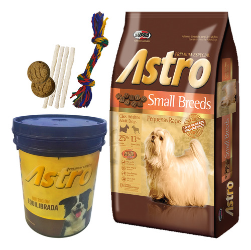 Astro Perro Small Breed Raza Pequeña 15 Kg + Regalo + Envío