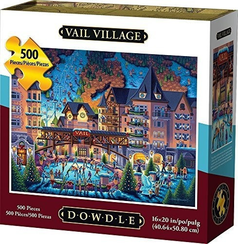 Dowdle Folk Art Vail 500pc 16x20 Rompecabezas