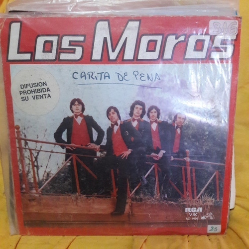 Vinilo Los Moros Carita De Muñeca 1981 Aa C1