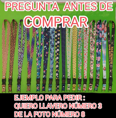 1 Llavero Llaveros Largo Cuello 50c Pluto Mikey Pato Donald