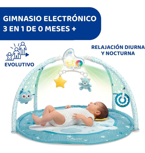Chicco Juguetes First Dreams Gimnasio Para Bebé Azul