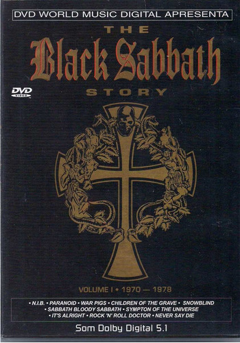 Black Sabbath - Story - Volume I - 1970/1978 - Dvd