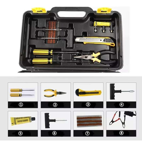 Compresor Aire Caja Doble Cilindro 12v Inflador Neumáticos