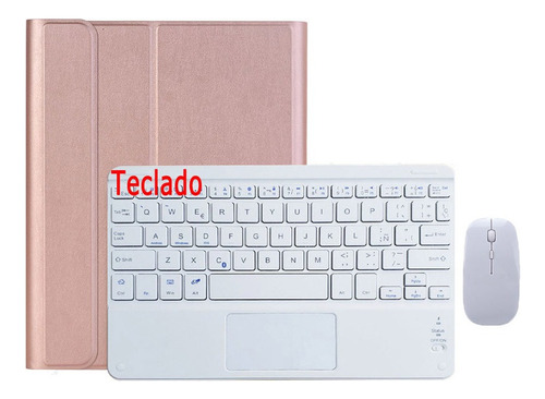 Funda Con Teclado Y Ratón Para Galaxy Tab A7 Lite T2