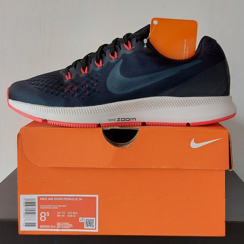 Tênis Nike Air Zoom Pegasus 34 Corrida Masculino Original