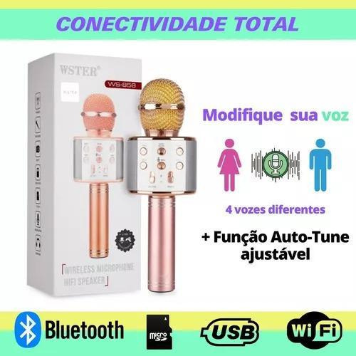 Micrófono inalámbrico Bluetooth para karaoke: explora tu magia