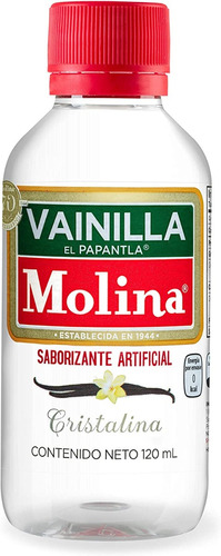 Vainilla Molina Cristalina Saborizante Artificial  120ml