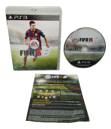Fifa Soccer 15 Original Fisico Midia Ps3 - Loja Fisica Rj