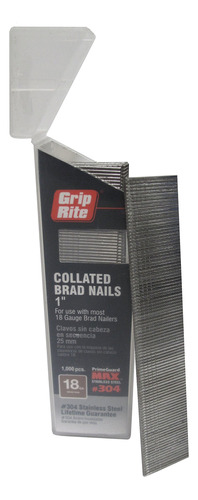 Grip Rite Prime Guardia Acero Brad Uña Belt-clip Caja