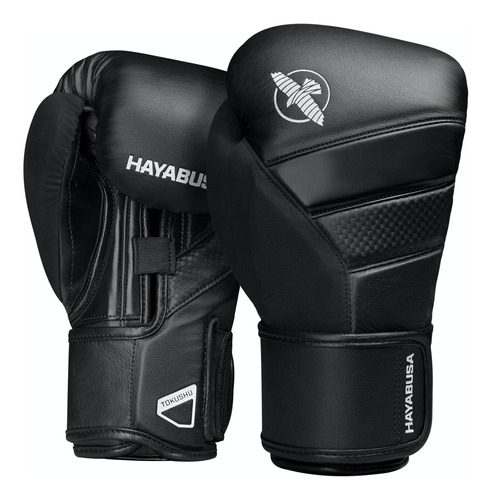 Hayabusa - Guantes T3 De Boxeo, Para Hombres Y Mujeres, Neg.