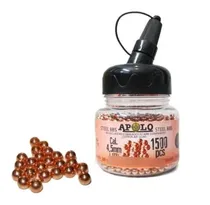 Comprar Balines Apolo Bbs 4,5 X1500 Acero Esfericos Cobreados
