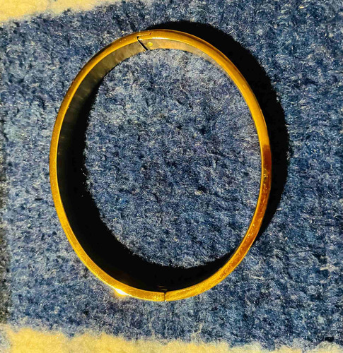 Pulsera Números Romanos Chapa De Oro De 5 Micras (Usado)