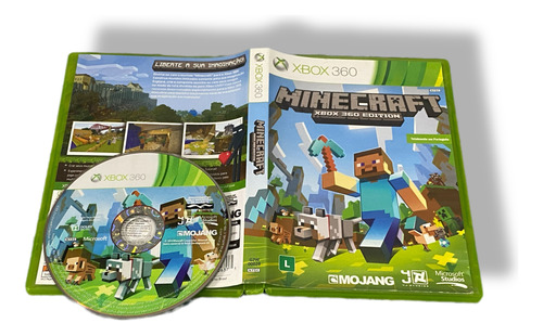 Minecraft Xbox 360 Legendado Original Envio Ja!