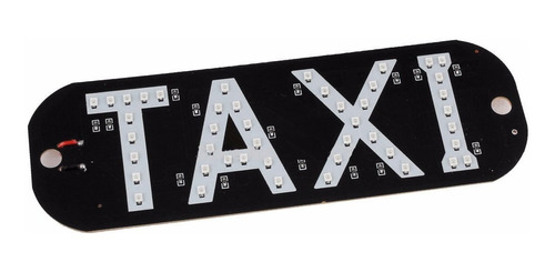 Letrero Luminoso Taxi 45 Led Smd De Parabrisas