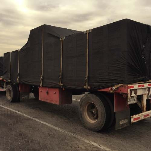 Imagen 4 de 4 de Pack: 2 Malla Sombra Lisa 80% De 2,1 × 10 M Color Negro