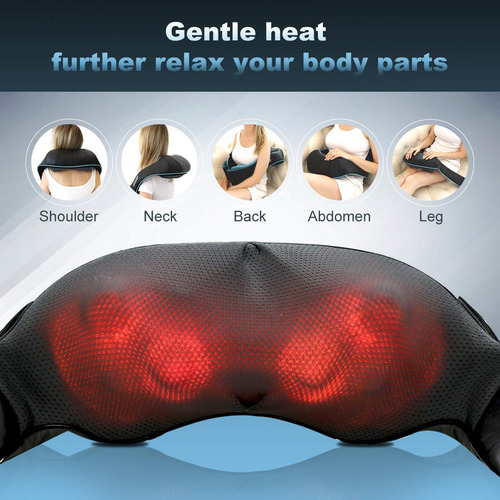 Masajeador De Cuello Mo Cuishle Con Shiatsu Térmico En La Es