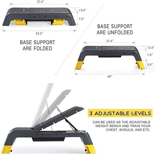 Imagen 4 de 7 de Banca Multifuncional Para Ejercicios Staystrong Hardware