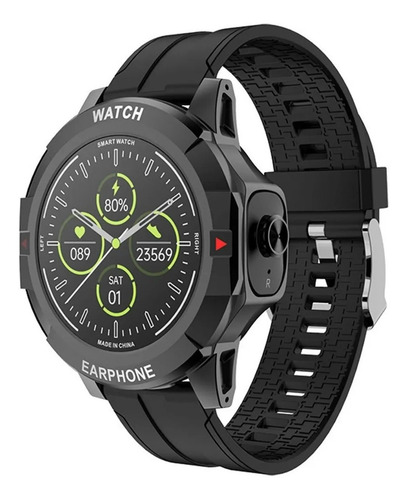 Reloj Inteligente Con Audífonos Bluetooth 2 En 1 N15