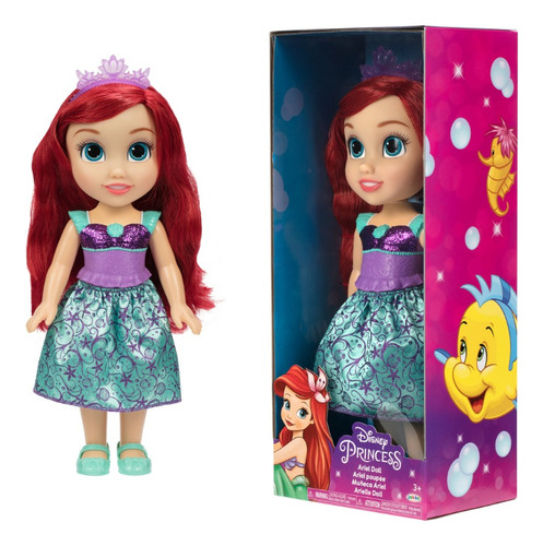 Muñeca Sirenita Ariel Disney Articulada Premium 38cm