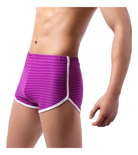 D Ropa Interior Para Hombre De Cintura Baja, A La Moda, Colo
