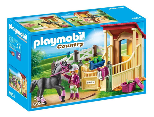 Playmobil Establo De Caballos Con Araber