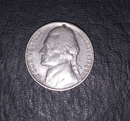 Moneda 5 Centavos  Dollar Usa  1983 