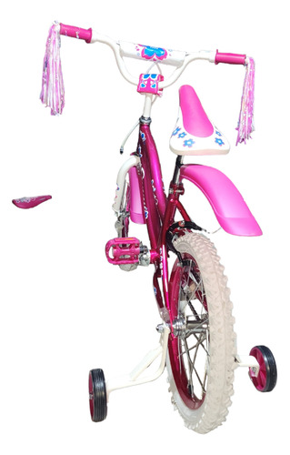 Bicicleta Rosa Con Llantitas Con Envío Gratis R16 Msi