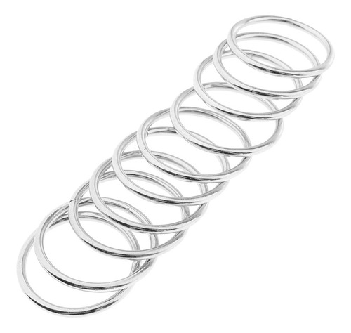 10pcs Soldado Ferro Metal Sonho Apanhador Anéis Macrame Pra