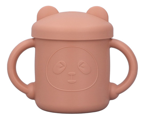 Taza De Silicona Con Popote Y Asas Para Bebé