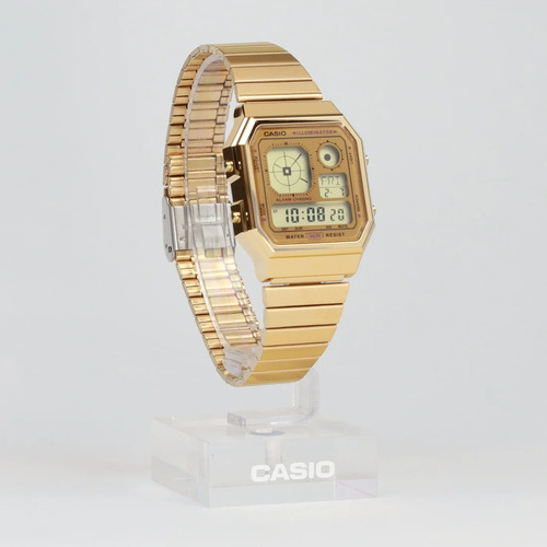 Reloj Casio Moda Modelo: A130weg-9acf Correa Dorado