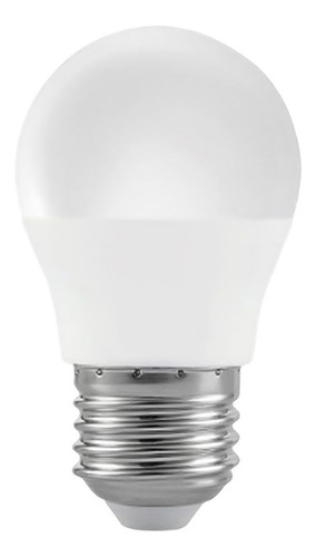 Lâmpada Led Bolinha 3w Bivolt E27 Branco Frio Lustre 2 Peças