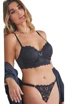 Comprar Conjunto Bustier Push Up Con Colaless - Tiento 757