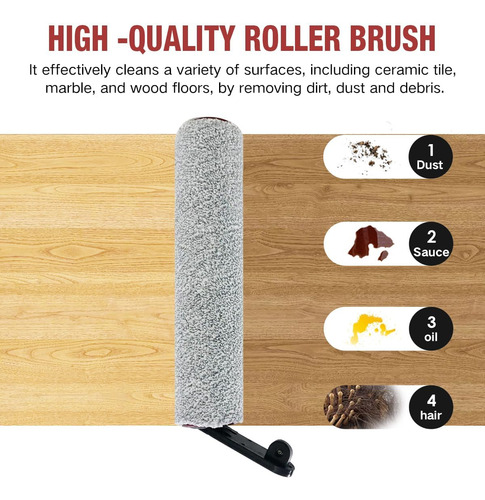 Filtro Hepa De Mreo Brushroller Para Dreametech H12 Pro Wet