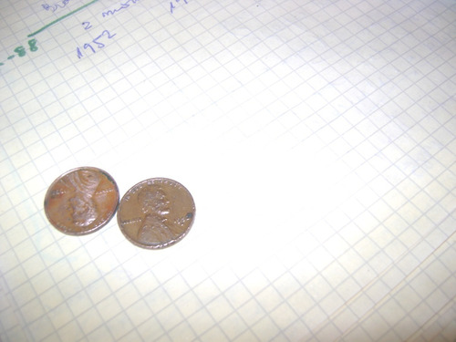 2 Monedas De 1 Centavo Eeuu Años 1952 Y 1971 Artic Xix-88