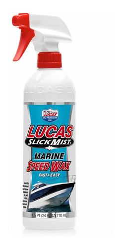 Lucas Oil  Slick Mist Marine Speed Wax, 24 Onzas