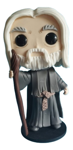 Colecionável Gandalf O Hobbit Senhor Dos Anéis Biscuit